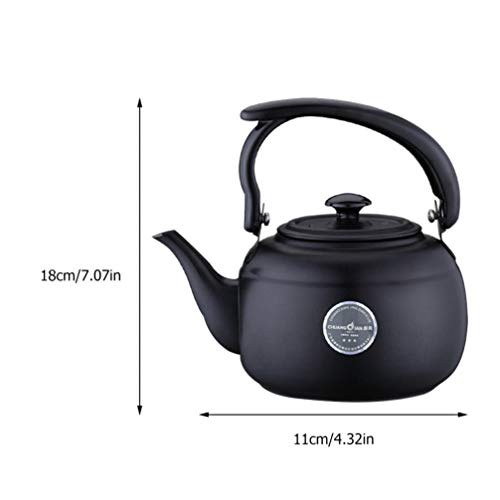 Bule De Aço Inoxidável Apito Bule De Chá Fogão De Aço Inoxidável Chá De Fogão Apito Chaleira Fervend