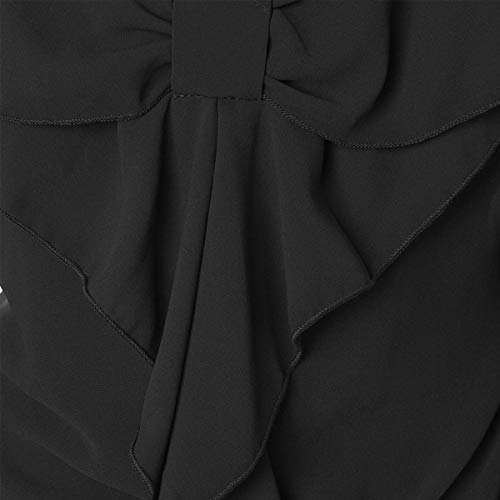 Humble Chic Bow Back Chiffon Blouse #TOP9