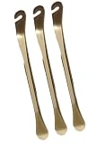 RiuScooter Mini klucz dźwignia do opon aluminiowa, czarna, 12 cm, 3 sztuki, kompatybilna z skuterami elektrycznymi i rowerami