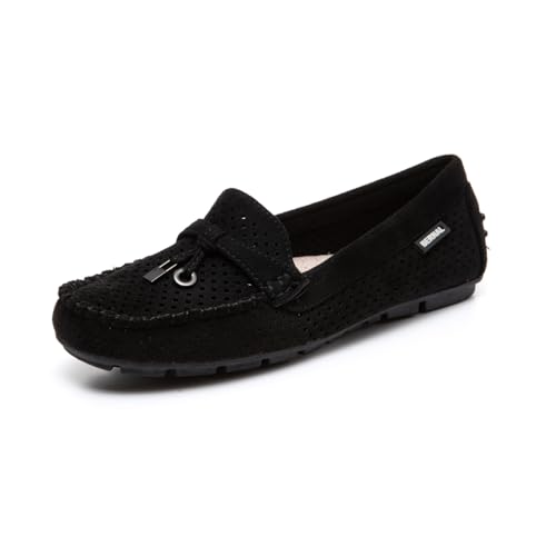 Image of Bernal Women's Non-Slip Penny Loafers - All-Day Comfort Flat Driving Shoes for Work Office & Casual Walking