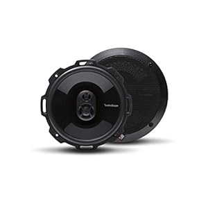 Rockford Fosgate P1675 Punch 6.75″ 3-Way Coaxial Full-Range Speakers – Black (Pair)