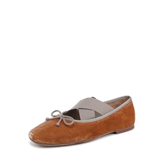Ballerines plates Arya Sam Edelman marron récolte 38.5 pour un confort élégant au quotidien