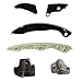 2.4L Engine Timing Chain Kit w/VVT Gear Sprocket & HGS167 Head Gasket Set Fit For Chrysler 200 Sebring Dodge Journey Avenger Caliber Jeep Compass Patriot 2.0L 2.4L 2007-2017 4884868AB 5047021AA