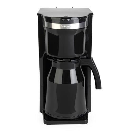 Cafetera de Filtro Salter Thermobrew - Prepara Hasta 8 Tazas a la Vez, Jarra de Cristal Térmica de 1L, Calor Hasta 5 Horas, Compatible con Café Molido, Filtro Reutilizable Extraíble, 800W