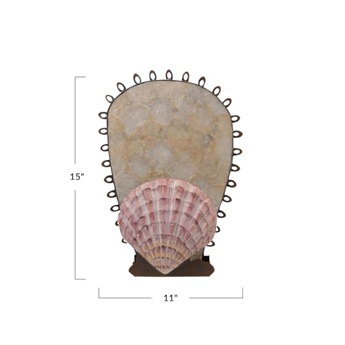 Creative Co-Op Metal Wall Sconce Taper Candle Holder with Resin Shell, Multicolor Finish by Creative Co-Op - Image 3