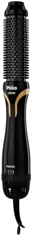 Escova Secadora Philco Bivolt 1300W Íons Tourmaline PES33A