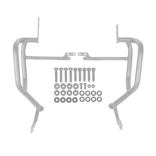 �n�C�E�F�C�E�N���b�V���o�[ �X�^���g�P�[�W�G���W���K�[�h �ɓK������ �e�l�� 700 XTZ690 2019-2025 �I�[�g�o�C�t���[���o���p�[�ی� �G���W���K�[�h(�u���b�N�A�b�p�[)