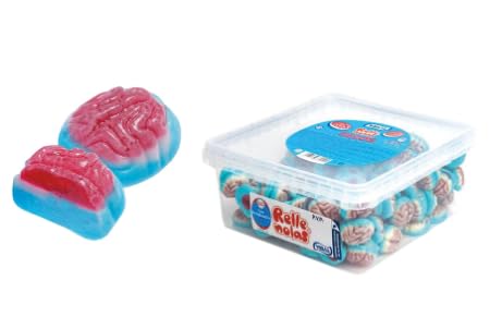 Gefüllte Gummibärchen mit Gehirnfüllung. 4er-Packung