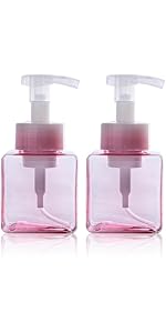 Amazon｜2個 泡ソープディスペンサー 250ml プレス式ムース泡ボトル 泡