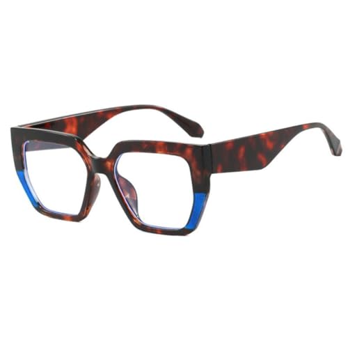 Lunettes de soleil vintage pour femme et homme grande monture UV400 13182-C11