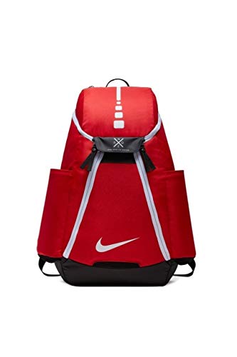Nike Unisex Hoops Elite Max Air 2.0 Basketball Backpack (Red/Black/White, One Size)