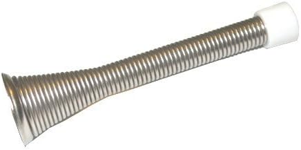 4" Spring Door Stopper Satin Nickel