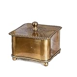 Taille : 13,5 x 12 x 6,5 cm/5,3 x 4,7 x 2,5 pouces (longueur x largeur x hauteur), très approprié pour organiser de petits bijoux (boucles d'oreilles, bagues, colliers, bracelets, etc.).