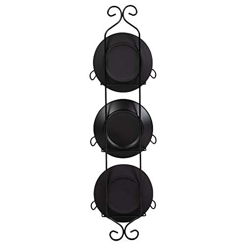 Dicksons We Open Our Home Ceramic Mini Wall Plates With Metal Display Rack, Set Of 3 #TOP4