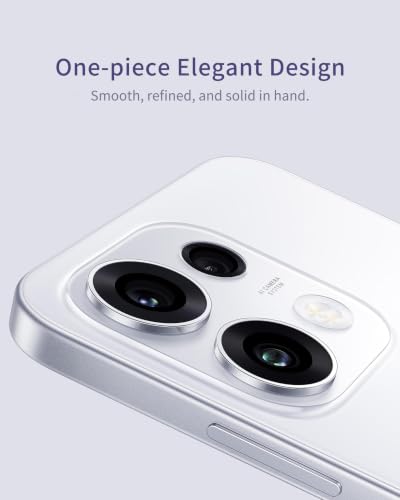 Image of OPPO Reno16c 5G| 3D Design | 50MP 3.5X Telephoto Camera | 4K Video | AI Remix Collage | 7000mAh 80W SUPERVOOC | ColorOS 16 | IP69K | Dimensity 7300,Starry White:8 GB+256 GB