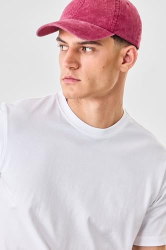 Image of SNITCH Men T-Shirt | Minimalist Regular Fit & Short Sleeve Styling | 100% Breathable Cotton Casual Wear T-Shirt & Durable Knit Plain Weave Everyday Summer Essential