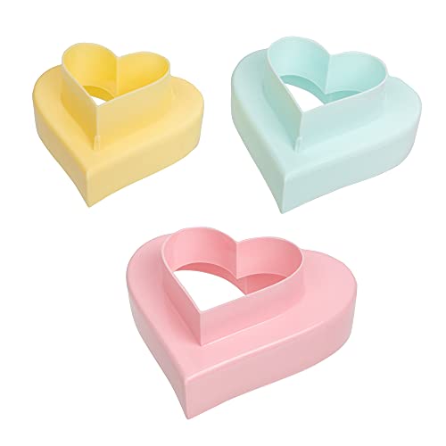 Baking Cookie Cutters | BPA Free | Suger Paste Dough Crust Shapes Cutter Pie Pastry Fondant Stamp Baking Mold Cake Decoration Tools (Heart) Baking Cookie Cutters | BPA Free | Suger Paste Dough Crust Shapes Cutter Pie Pastry Fondant Stamp Baking Mold Cake Decoration Tools (Heart)