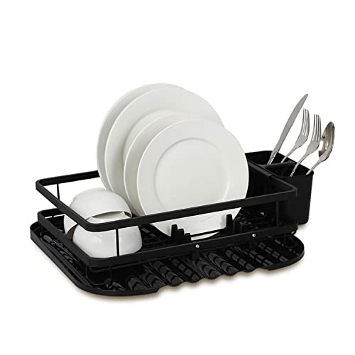 Dish Drying Rack 40 cm escurridor de platos para encimeras pequeñas 2