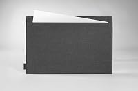 SIGEL Laptop Hülle 14 Zoll Slim Sleeve RPET Filz dunkelgrau – Ansicht 2