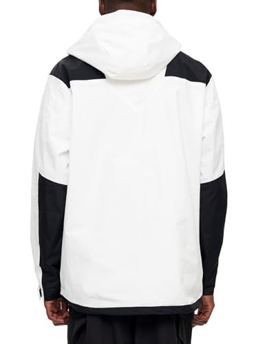 Image of Mens Hiking Outdoor Recreation Softshell Jackets Waterproof Outdoor Lightweight Jacket Rain Hood Windbreakers Raincoats (US, Alpha, X-Large, Regular, Regular, White)