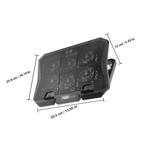 Base para laptop con ventilador ajustable 15.6 pulg miniatura 2