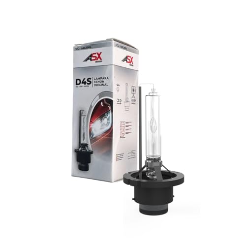 ASX ILUMINACIÓN Bombilla Faro Delantero Xenón Original – 6000K Blanca Fría 3500 LM – 35W – Luz Potente y Segura – Repuesto para Coche - 1 Unidad (D4S)