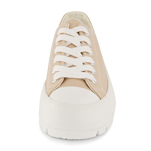 CUSHIONAIRE Women's Vasco Low top Canvas Sneaker +Memory Foam3