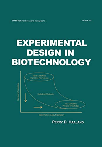 Experimental Design in Biotechnology (Statistics: A Series of Textbooks and Monographs)