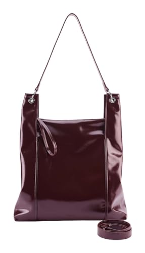 Bolso bandolera rojo oscuro   Delary Hobo Bag           de hombro cómodo y actual