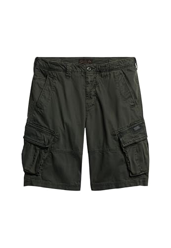 Superdry Herren Core Cargoshorts Surplus Goods Olivgrün 36
