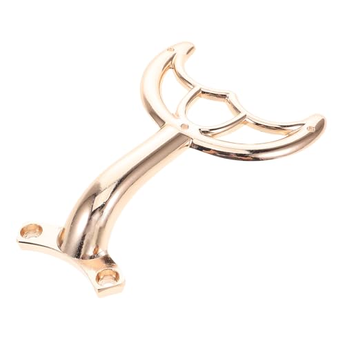 BESTOMZ Brazo de Metal Dorado para Ventilador de Techo, Accesorio de Aleación de Zinc para Reemplazo y Reparación Fácil en Hogar y Hotel