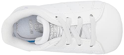 Adidas Originals Stan Smith (End Plastic Waste) Sneaker, White/White/Silver Metallic, 3.5 Us Unisex Little Kid #TOP4