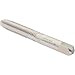 Hertel High-Speed Steel Straight Flute Tap, 5/16-18 UNC, 4 Flute, Plug Chamfer, Bright/Uncoated Finish, 2-23/32