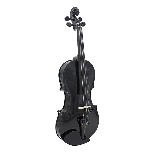 Violín Blanco Y Negro 4/4 Con Accesorios De Plástico Instrumento Musical Para Adultos...