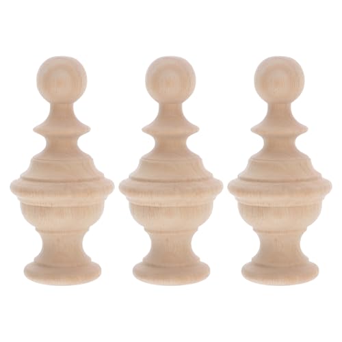 Capuchons de poteaux d'escalier à installation rapide pour tringles