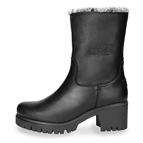 Panama Jack Damen Piola Halblange Stiefel, Schwarz, 37 EU