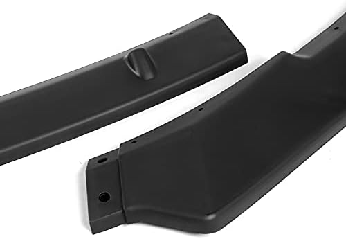 Front Bumper Spoiler Lip + Side Skirt Extension Rocker Panel Splitter Diffuser ABS Fit for 2010-2013 VW Golf MK6 GTI, Car Mods Replacement Assembly, 2011 2012 (Matte Black, 9PCS Set)