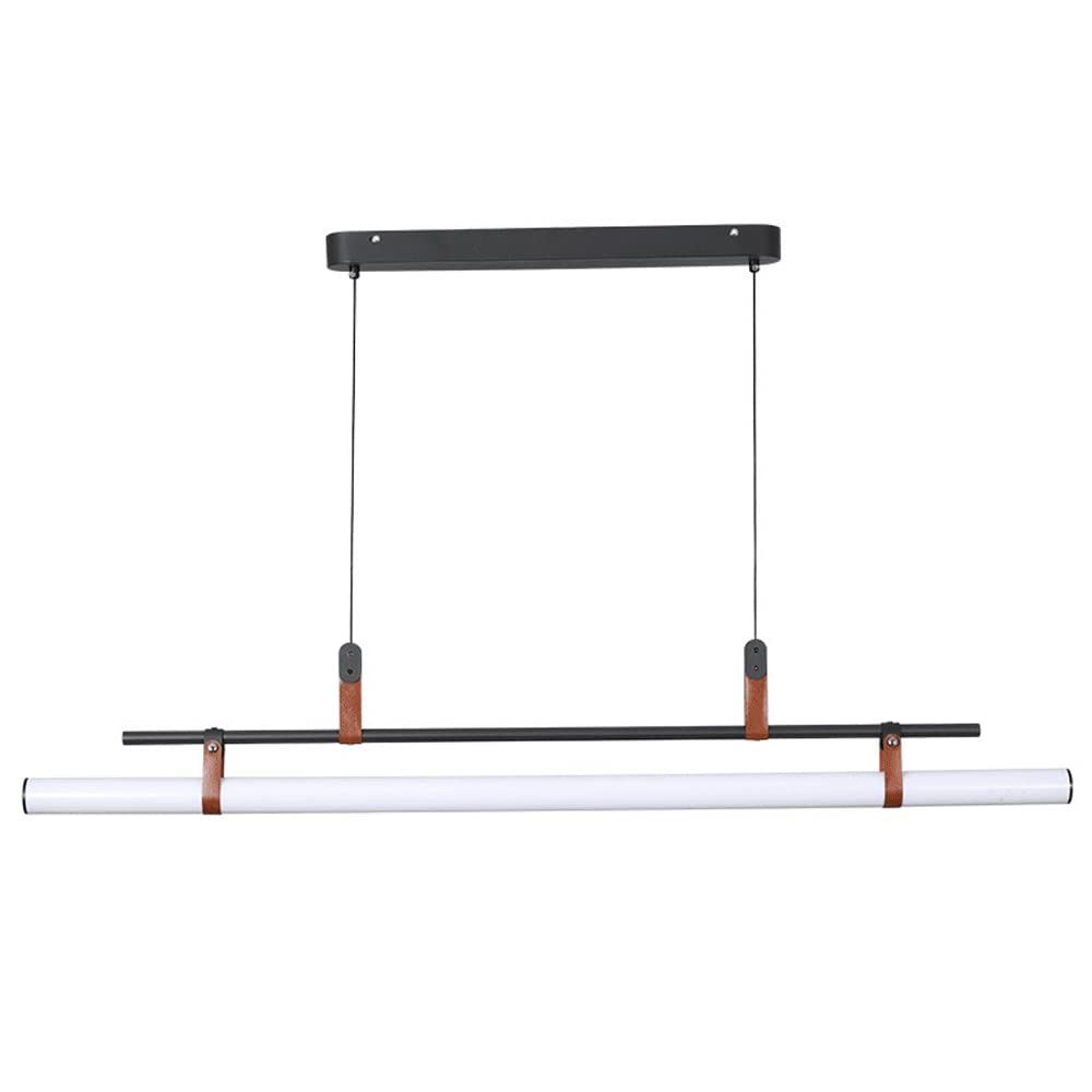 Luminaire suspendu LED dimmable à suspension linéaire en métal pour éclairage intérieur