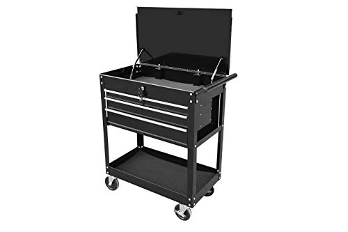 Aain Heavy-Duty Rolling Tool Cart With Drawers,Utility Tool Cart & Tool Chest with Storage for Garage and Warehouse, 580LBS Capacity