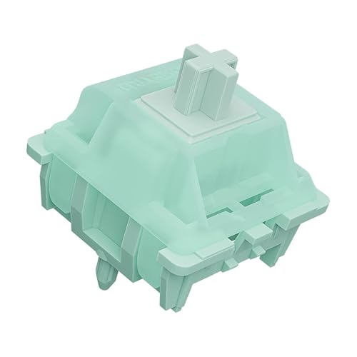 Image of Gateron Mint V2 Linear Keyboard Switches,5 Pin Pre-lubed 22mm Dual-Stage Spring RGB SMD 55gf Heavy Switches for MX Mechanical Keyboard(36PCS)