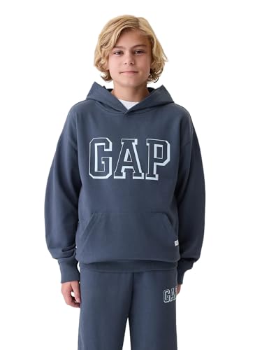 GAP Boys' Logo Hoodie Hooded Sweatshirt