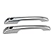 beyond commerce Adesivo per Maniglia per Porta Auto Chrome Maniglie Porte Esterne Copertura Trim per per Golf MK1 MK2 per Jetta per Rabbit Decorazioni per Lo Styling dell'auto (Color : Chrome 2 Drs)