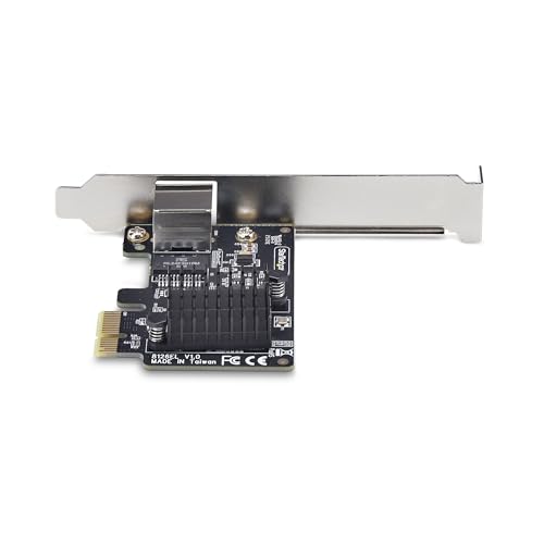 Image of StarTech 1-Port 5G Gigabit PCIe Network Card, TAA (PR15GR-NETWORK-CARD) | Realtek RTL8126, PCI Express LAN Card, Windows and Linux, Adapter