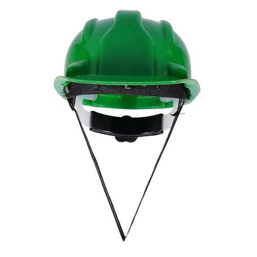 Image of Aktion AK H02 WHT Safety Helmets Rachet Type, Color: Green, Pack of 15, IS 2925:1984