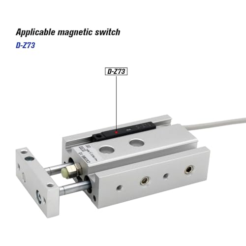 Vérin à double tige CXSM32 de haute précision industrielle - 6