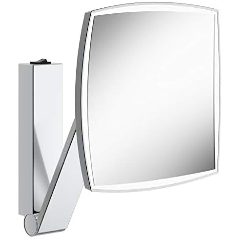 Keuco Espejo de Maquillaje de Pared con Brazo Oscilante y LED Cover