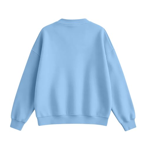 Breast Cancer Sweatshirt Cardigan for Women Oversized Long Sleeve Coat - image 5
