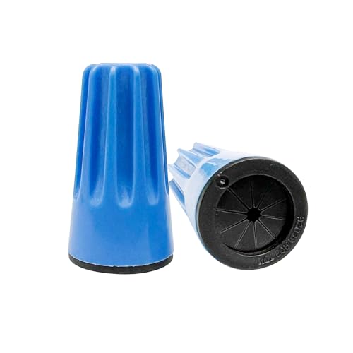 Image of Dicio Waterproof Wire Connectors Nuts 100 pcs Landscape Lighting Connectors Waterproof Electrical Connectors for Sprinklers, UL Listed Outdoor Wire connectors Waterproof Wire Caps for 22-8 Awg