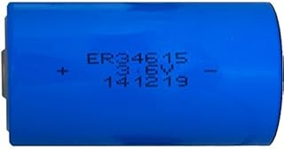 3.6 Volt ER34615 (SAFT LSH20) D Primary Lithium Battery (19000 mAh)