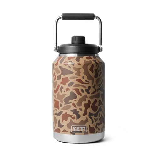 Image of YETI Rambler Gallon Jug 2.0, Vacuum Insulated, Leakproof, Stainless Steel with MagCap, Wetlands Camo